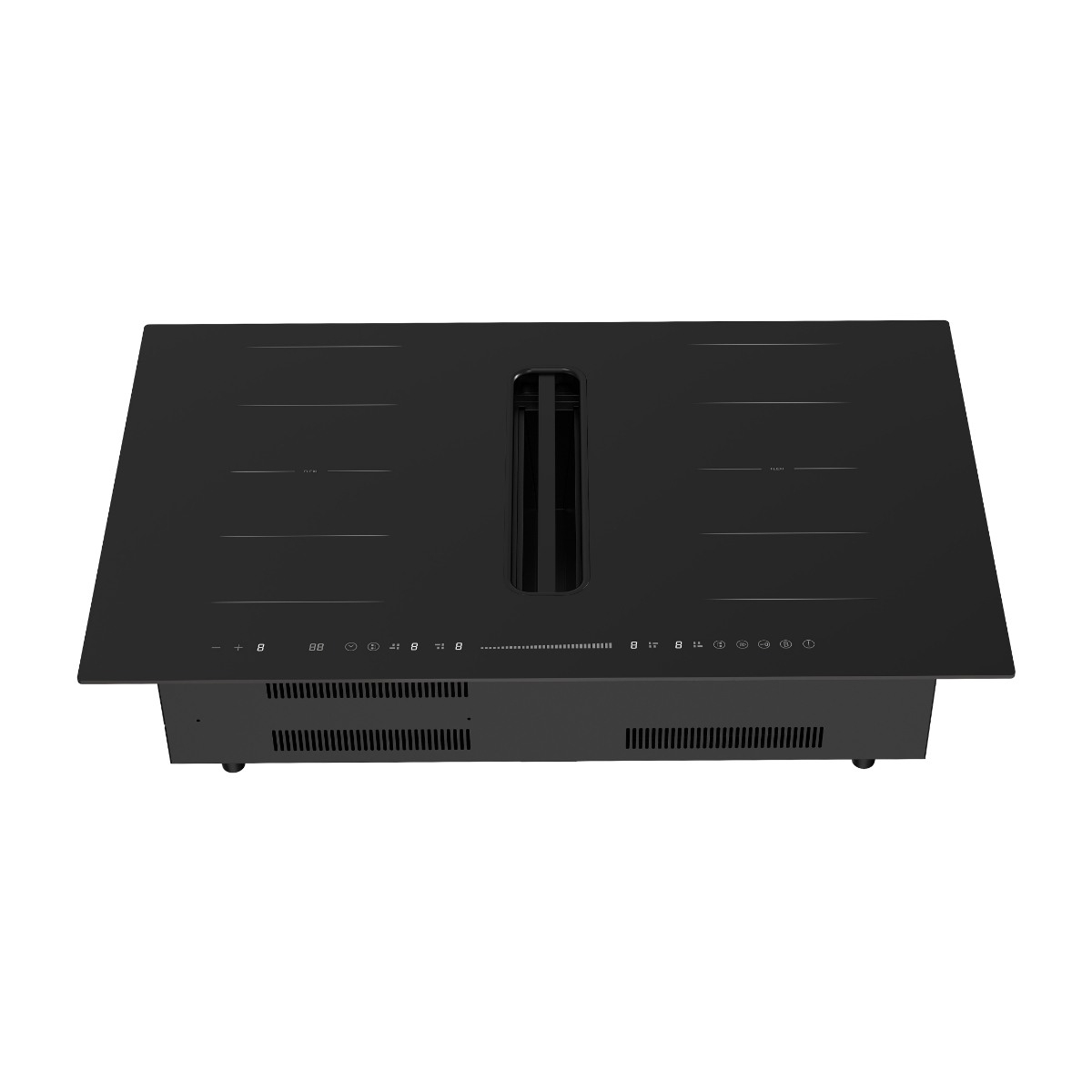 Point 7-Series POHH7083I4B induktionskogeplade med integreret emhætte - 7073655001527