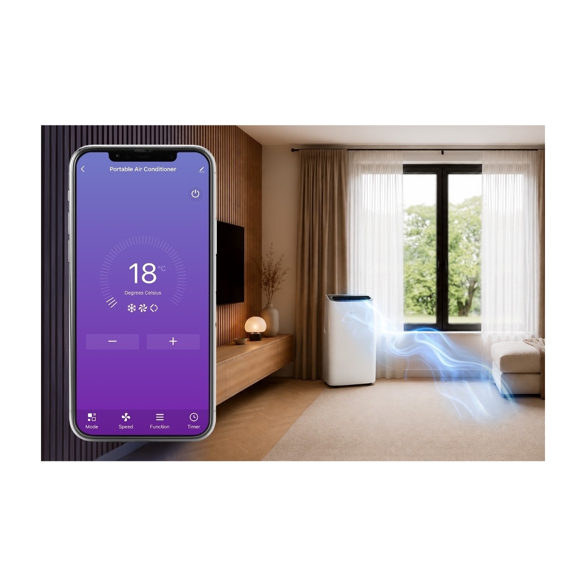 Point POAC9K25SILW aircondition billede 4