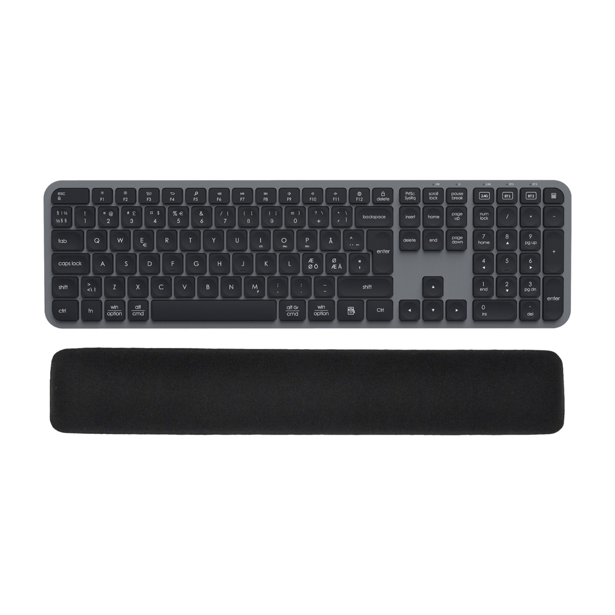 Dacota Platinum ProX Series X11+ trådløst tastatur billede 1