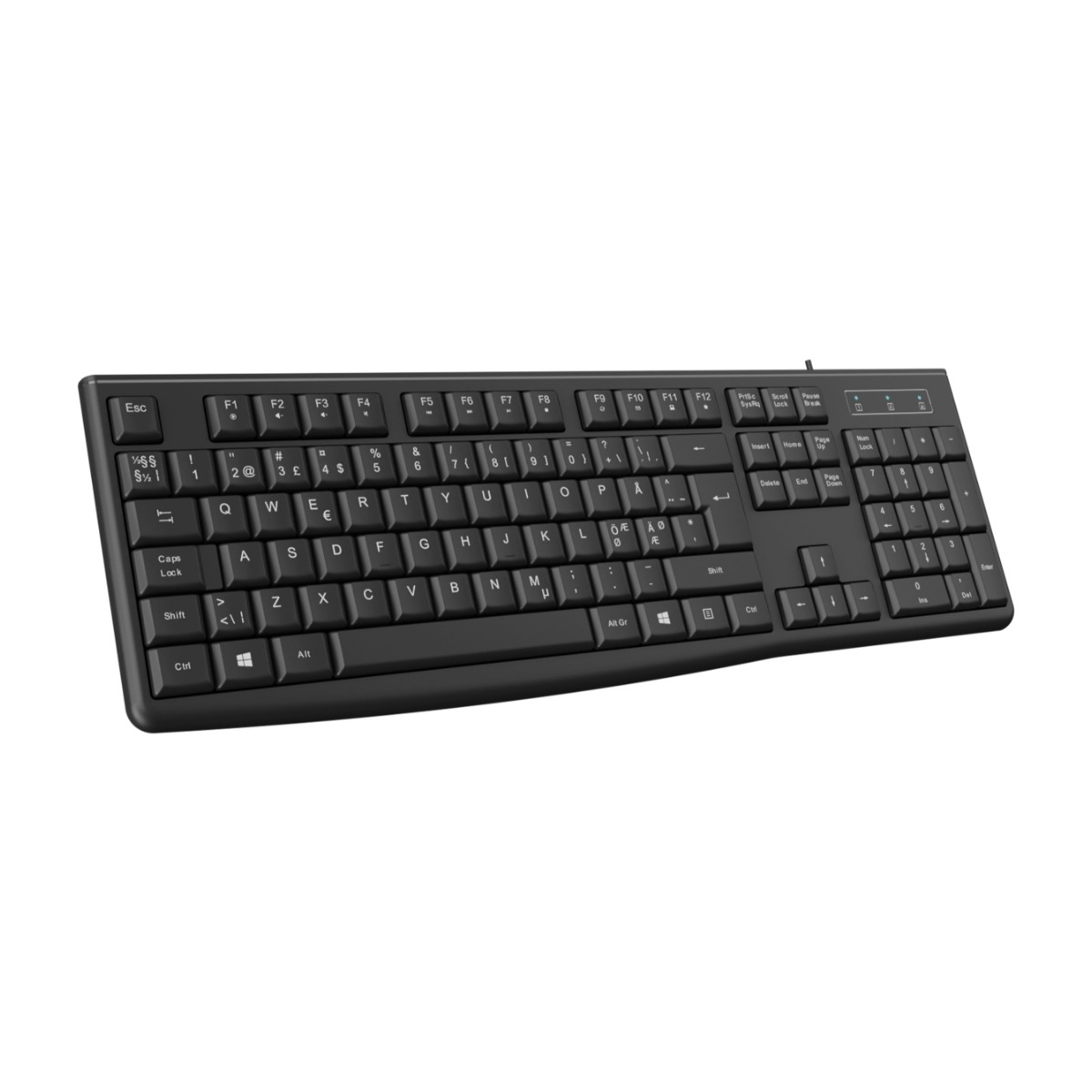 Eletra EK3000 kablet tastatur billede 2