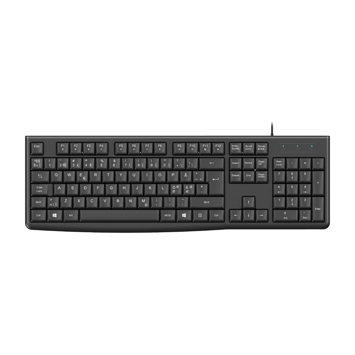 Eletra EK3000 kablet tastatur billede 1