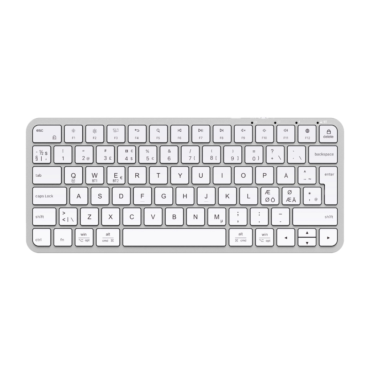 Dacota Platinum ProX X14+ Mini trådløst tastatur billede 1