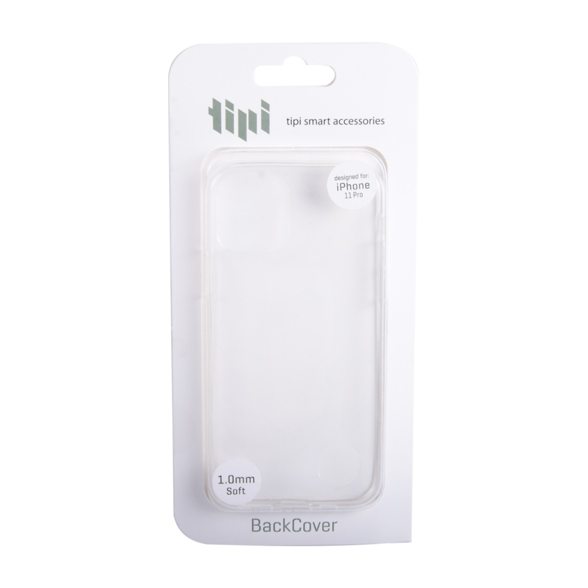 Tipi Backcover 1.0 iPhone 11 Pro Cover, gennemsigtigt billede 2
