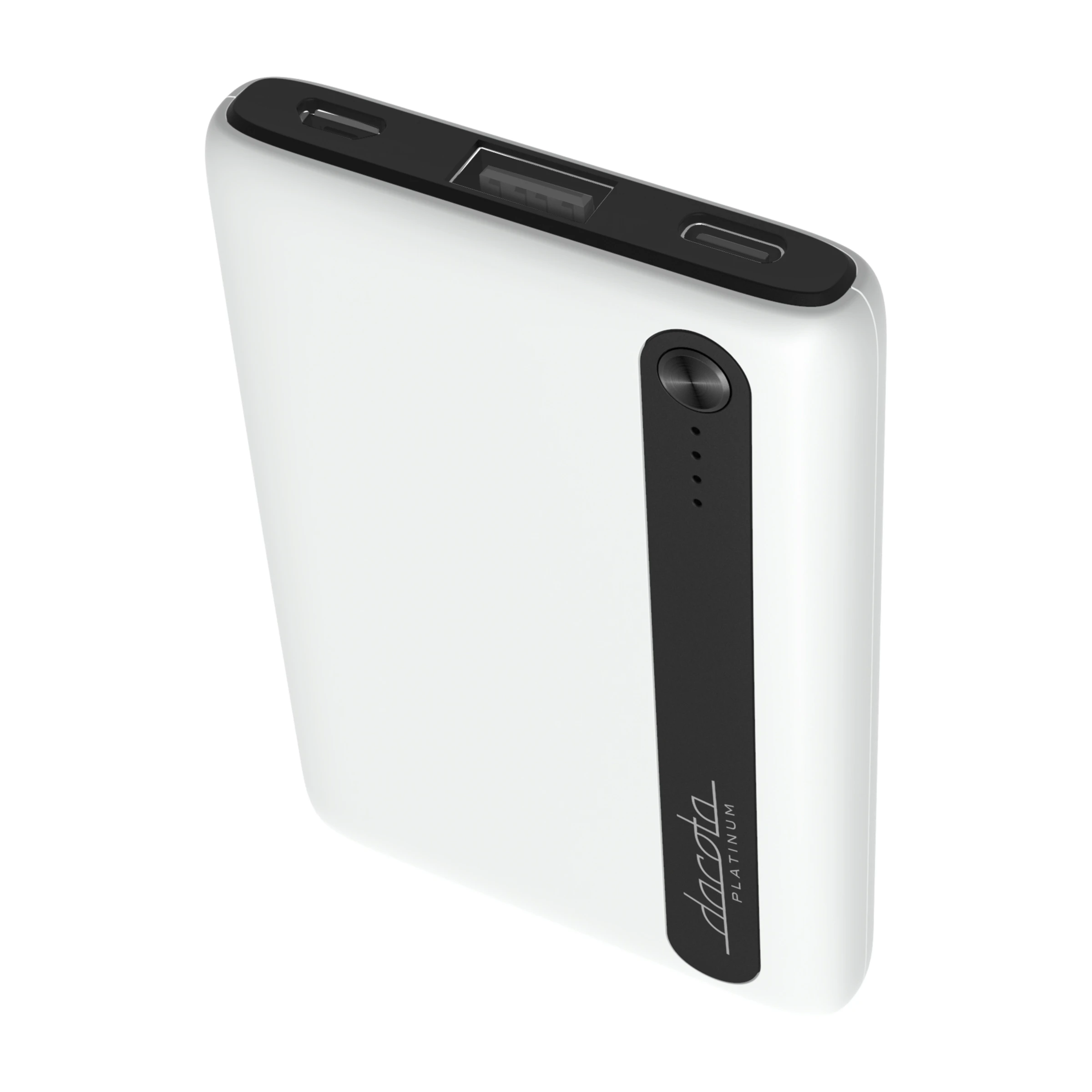 Dacota Platinum powerbank 5 000 mAh, hvid billede 4