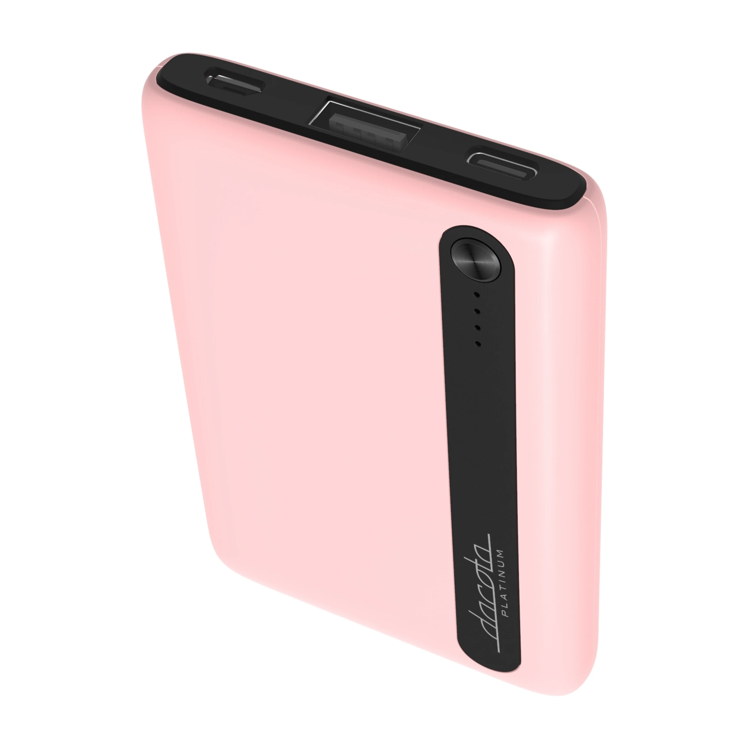 Dacota Platinum powerbank 5 000 mAh, lyserød billede 4