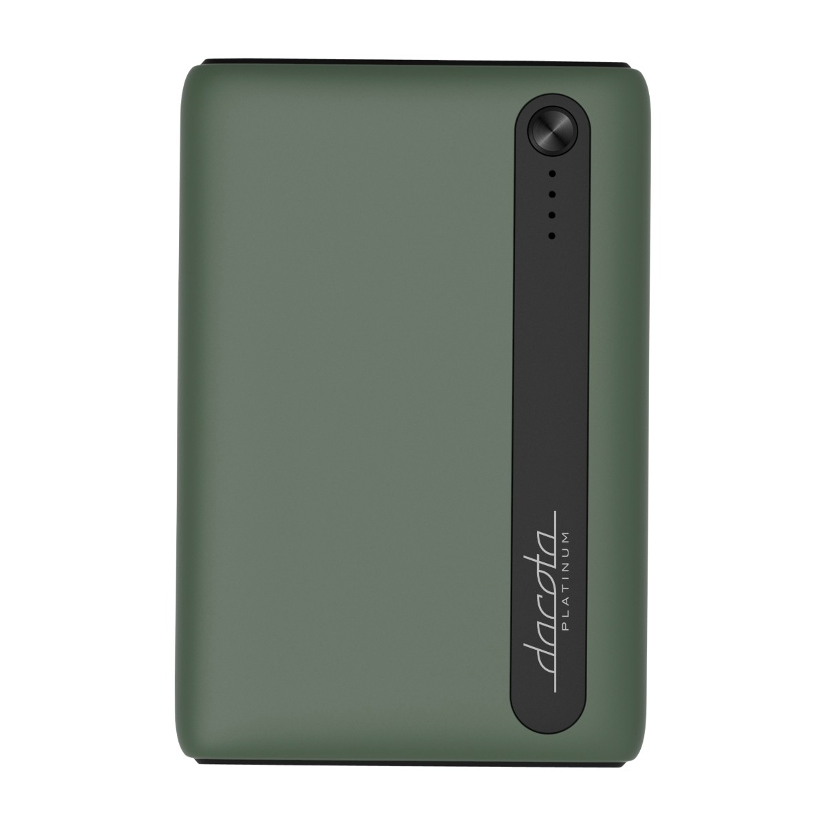 Dacota Platinum powerbank 5 000 mAh, mørkegrøn billede 1