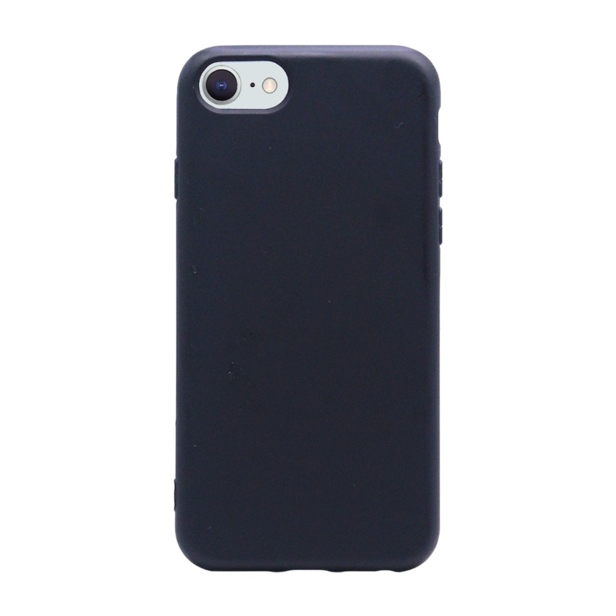 Ferrelli silikone-etui iPhone SE (2022)/SE (2020)/8/7/6, sort billede 1