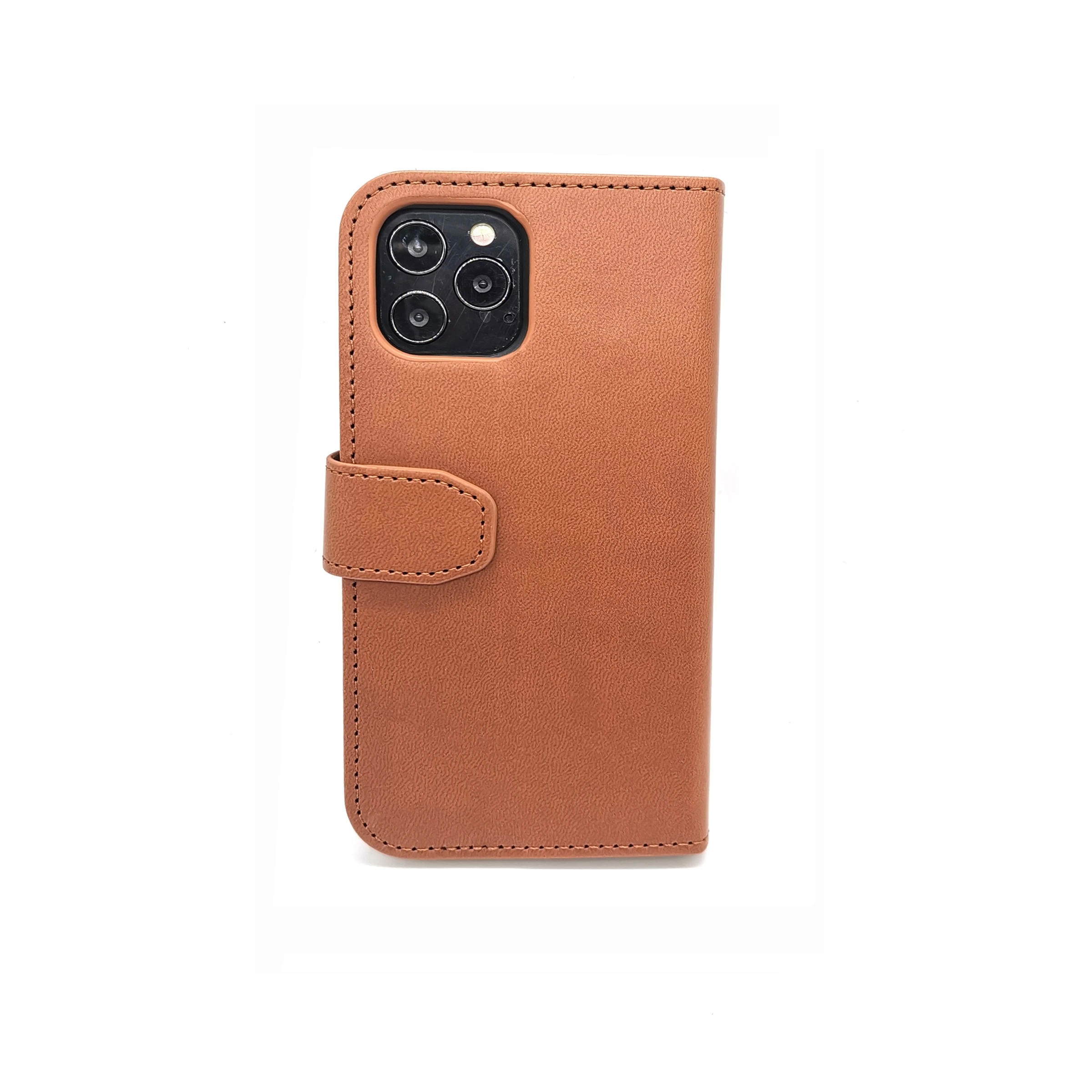 Ferrelli Duo Flip Cover iPhone 12 Mini, brun billede 2