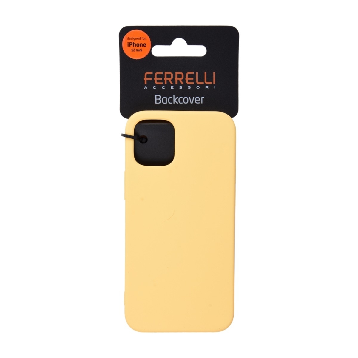 Ferrelli silikone-etui iPhone 12 Mini, gul billede 3