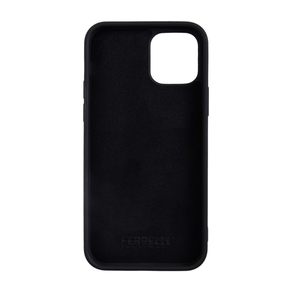 Ferrelli silikone-etui iPhone 12/12 Pro, sort billede 2