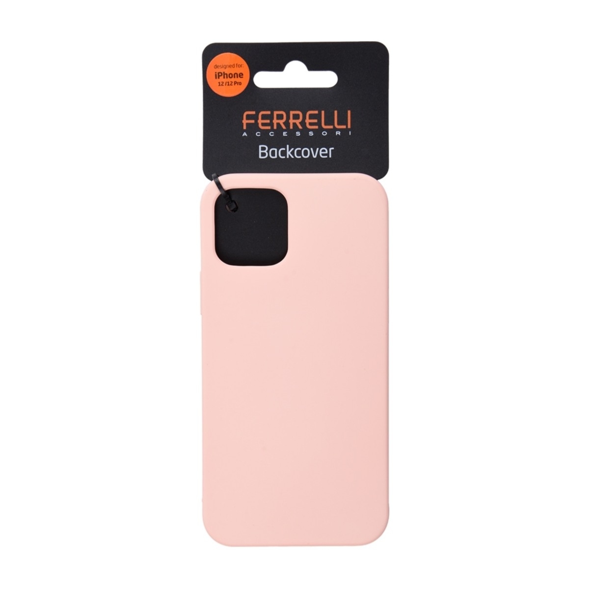 Ferrelli silikone-etui iPhone 12/12 Pro, lyserød billede 3