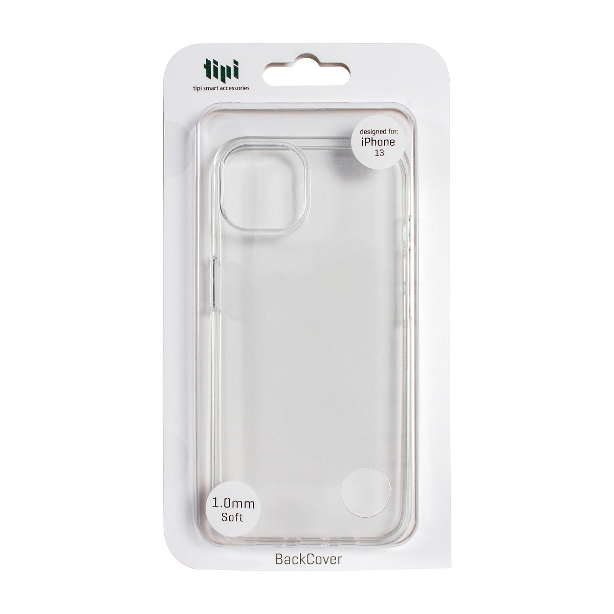 Tipi Backcover 1.0 iPhone 13 Cover, gennemsigtigt billede 3