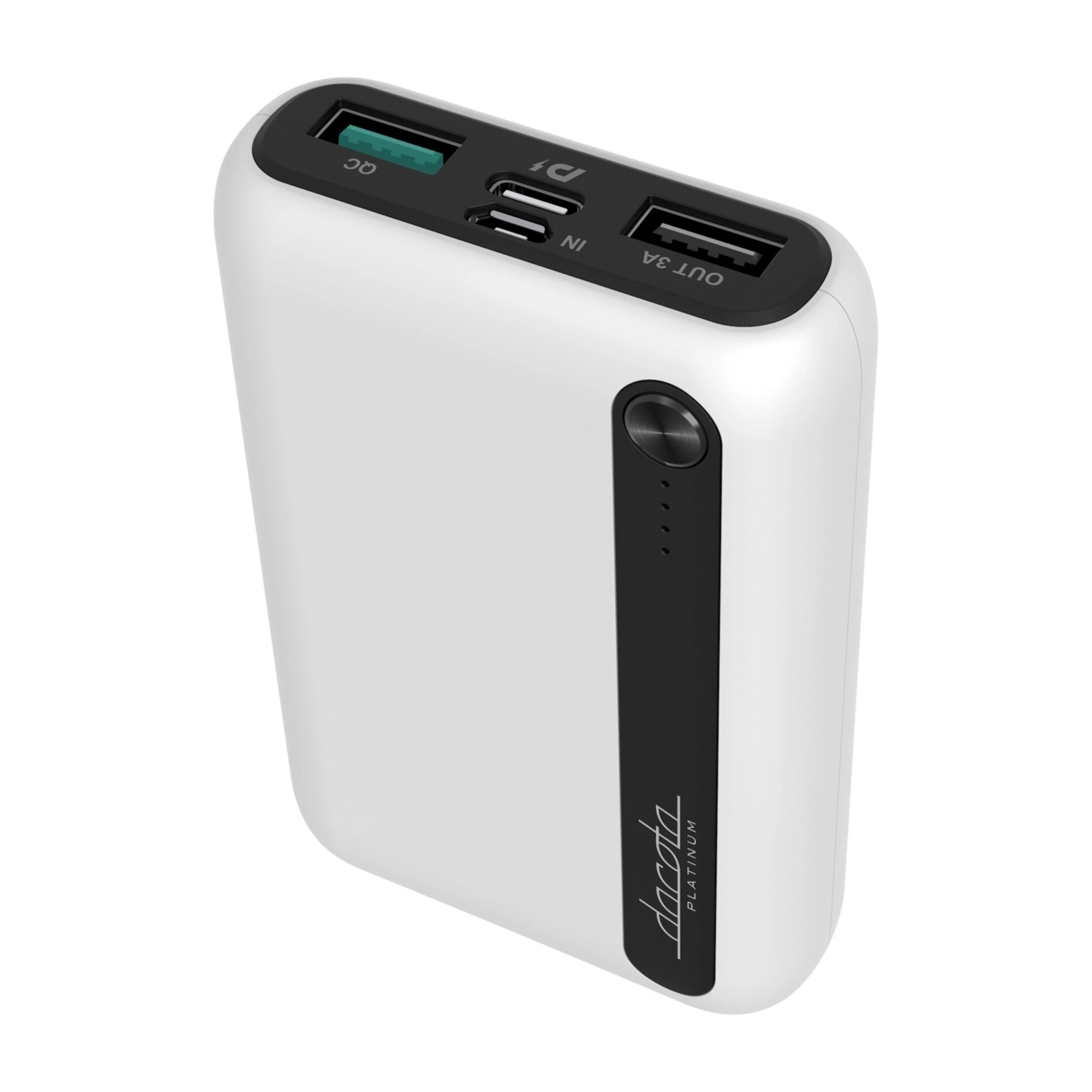 Dacota Platinum A10, 20 W powerbank 10 000 mAh, hvid billede 4