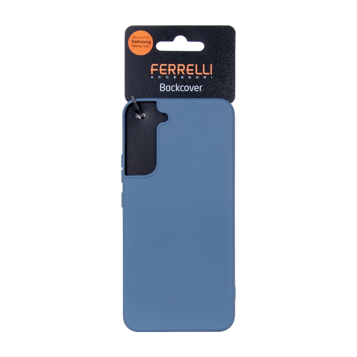 Ferrelli Silicone etui Samsung Galaxy S22+, blå billede 3
