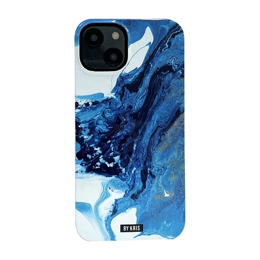 By Kris iPhone 14 Plus Cover MagSafe, Shades Of blue billede 1