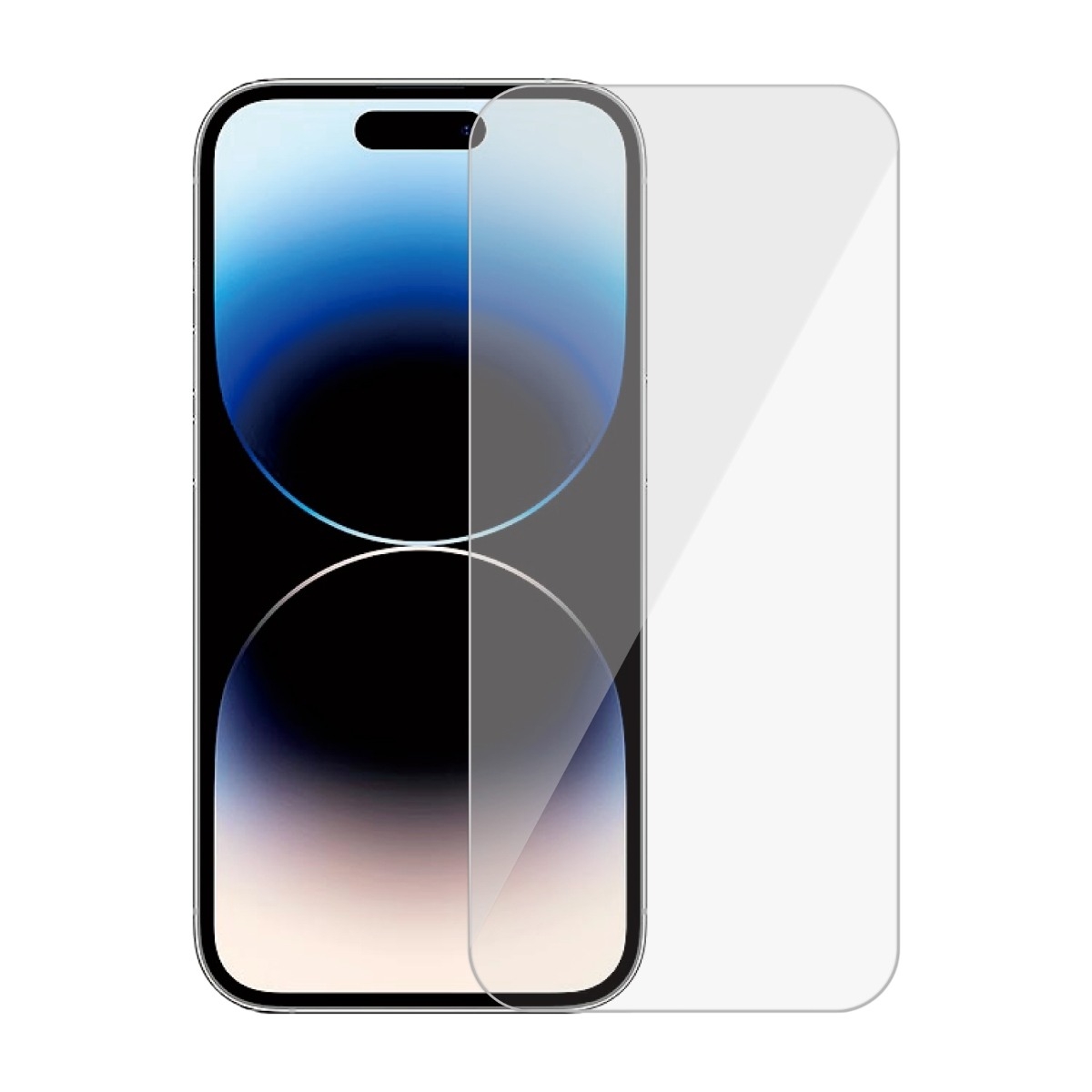 Dacota Platinum iPhone 16/15/15 Pro Tiger Glass skærmbeskytter, gennemsigtigt billede 1