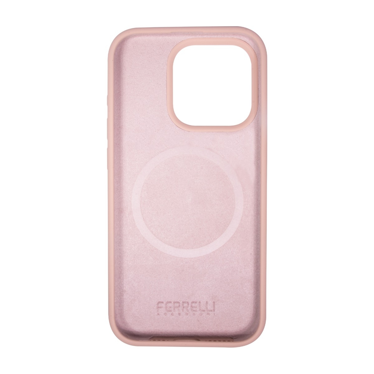 Ferrelli iPhone 15 Pro Max magnetisk Liquid silikone-cover, lyserød billede 3