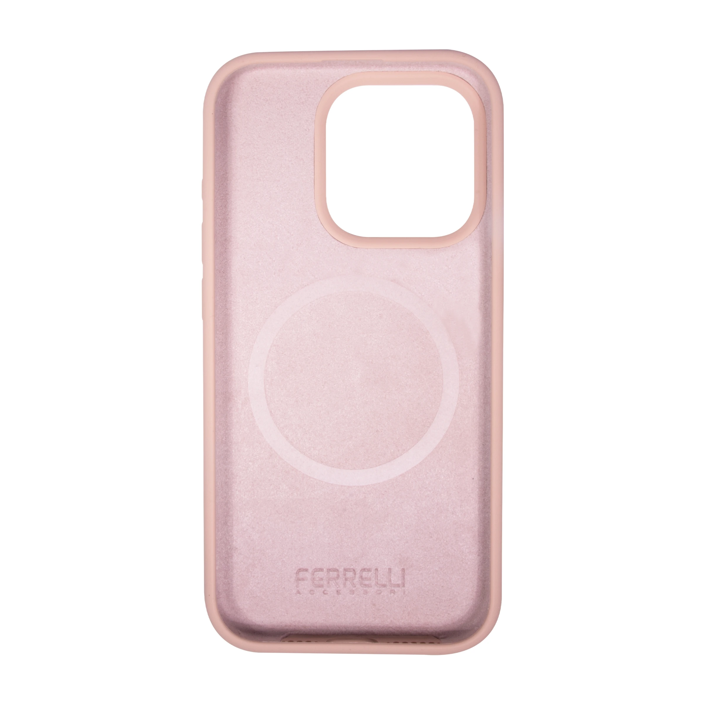 Ferrelli iPhone 15 Pro Max magnetisk Liquid silikone-cover, lyserød billede 2