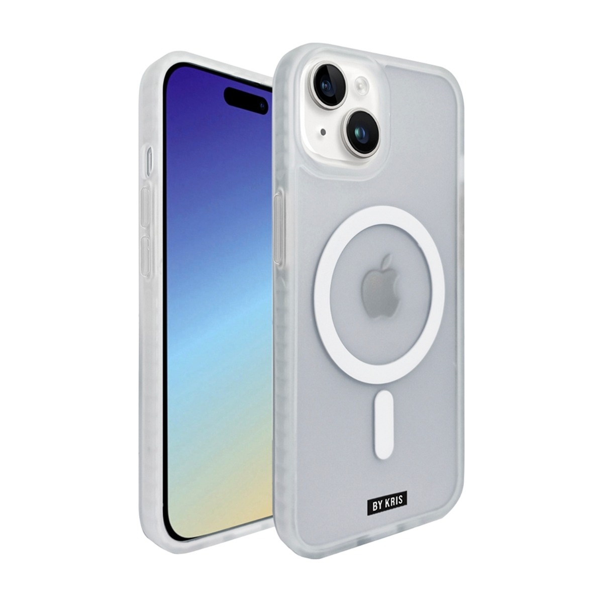 By Kris iPhone 15 Cover MagSafe, gennemsigtigt billede 1