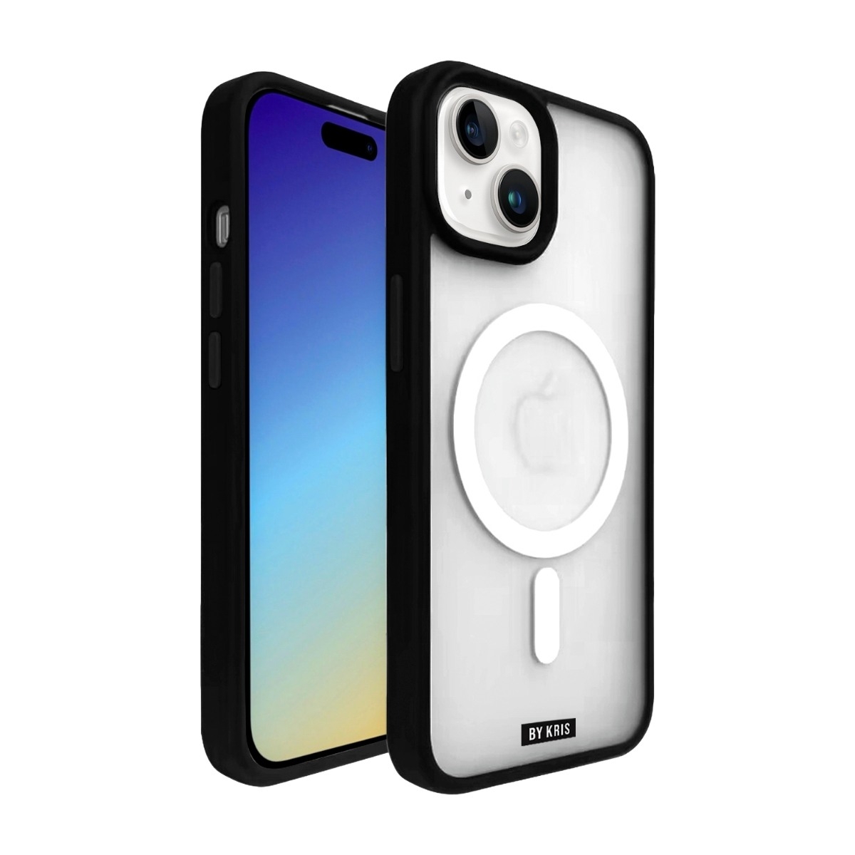 By Kris iPhone 15 Cover MagSafe, sort billede 1