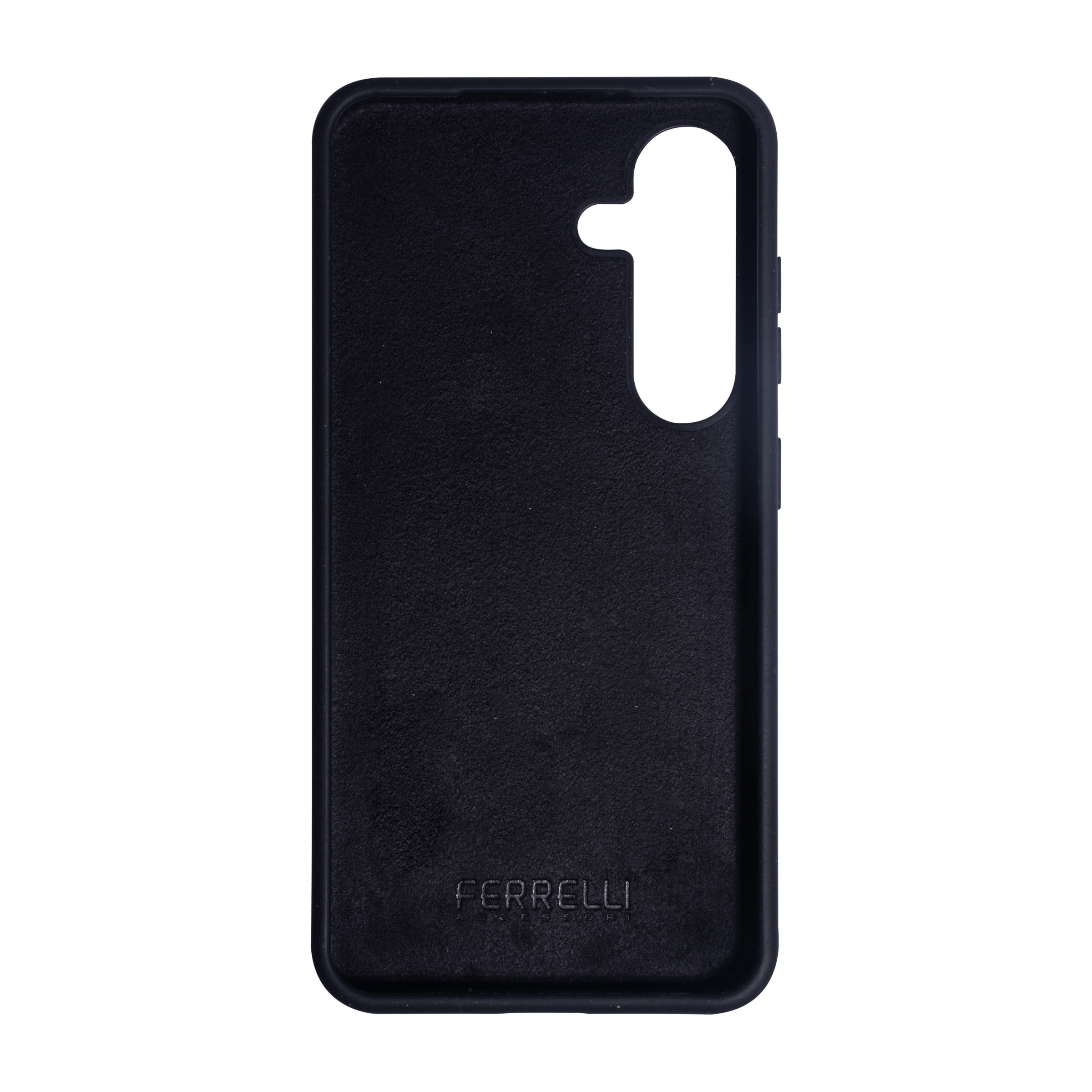 Ferrelli Samsung Galaxy S24 Liquid silikone-cover, sort billede 2