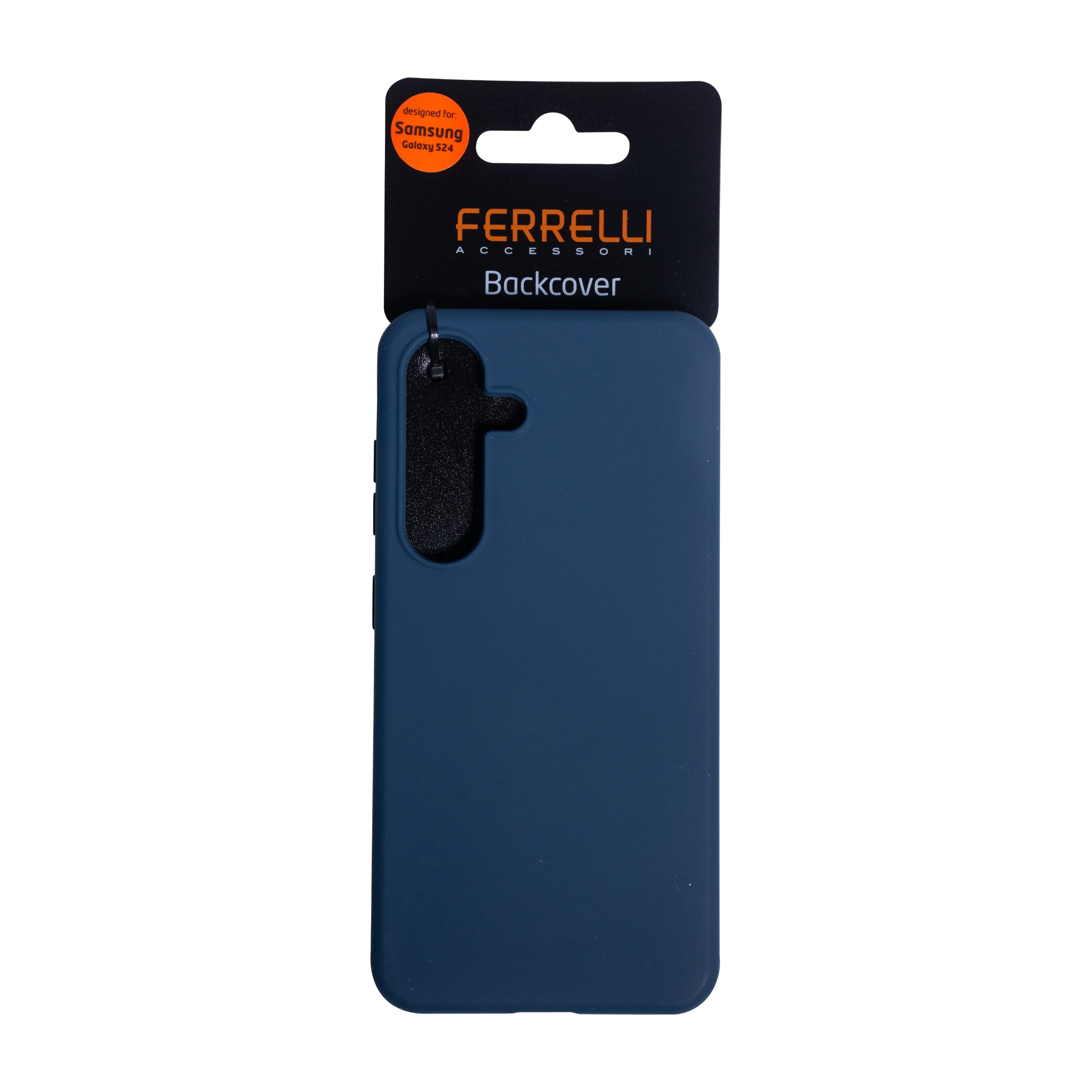 Ferrelli Samsung Galaxy S24 Liquid silikone-cover, blå billede 4