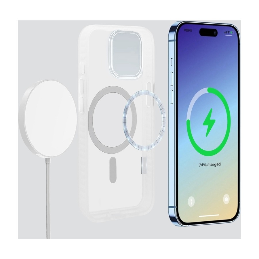 By Kris iPhone 16 Pro Drop Cover MagSafe, gennemsigtigt billede 4