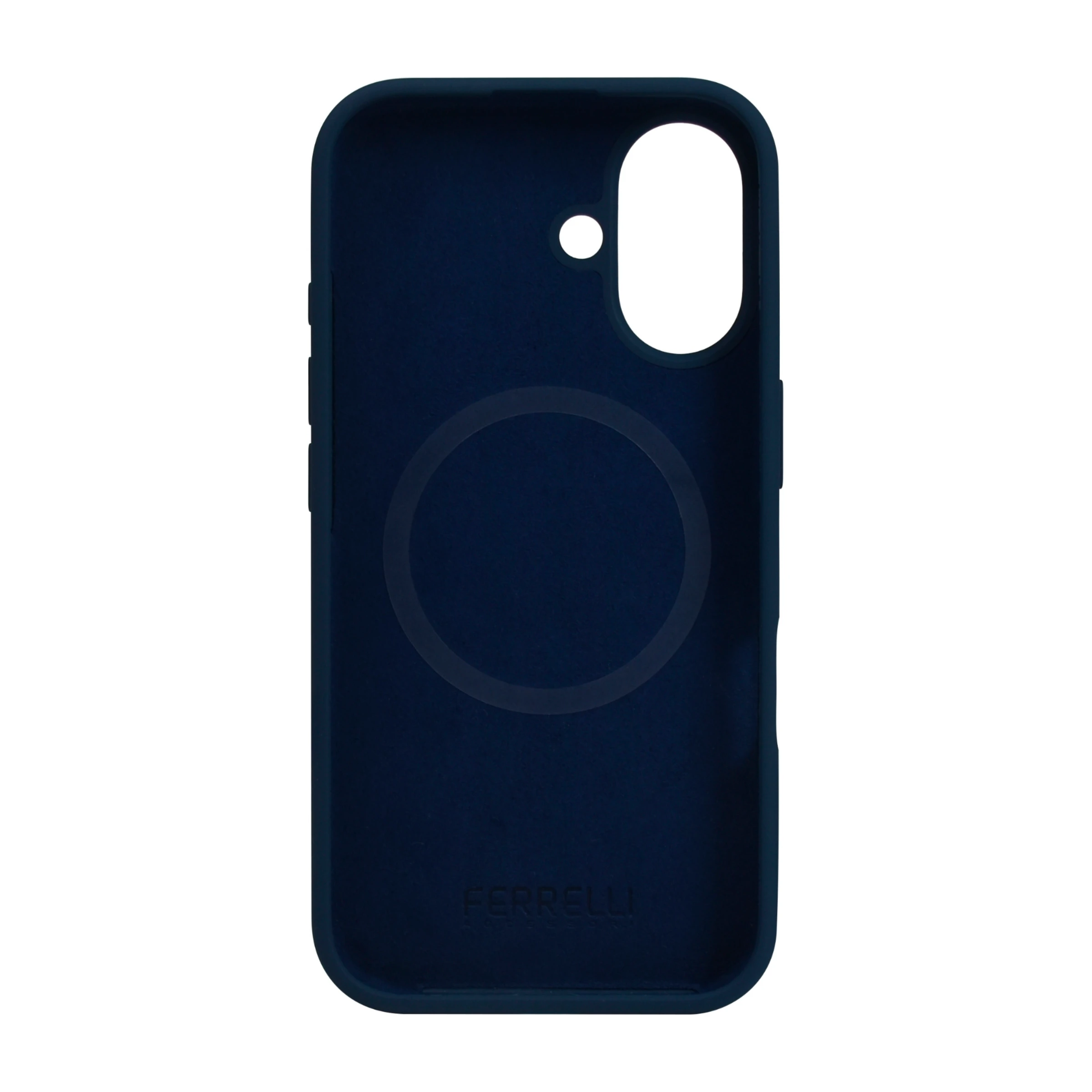 Ferrelli iPhone 16 magnetisk Liquid silikone-cover, blå billede 4