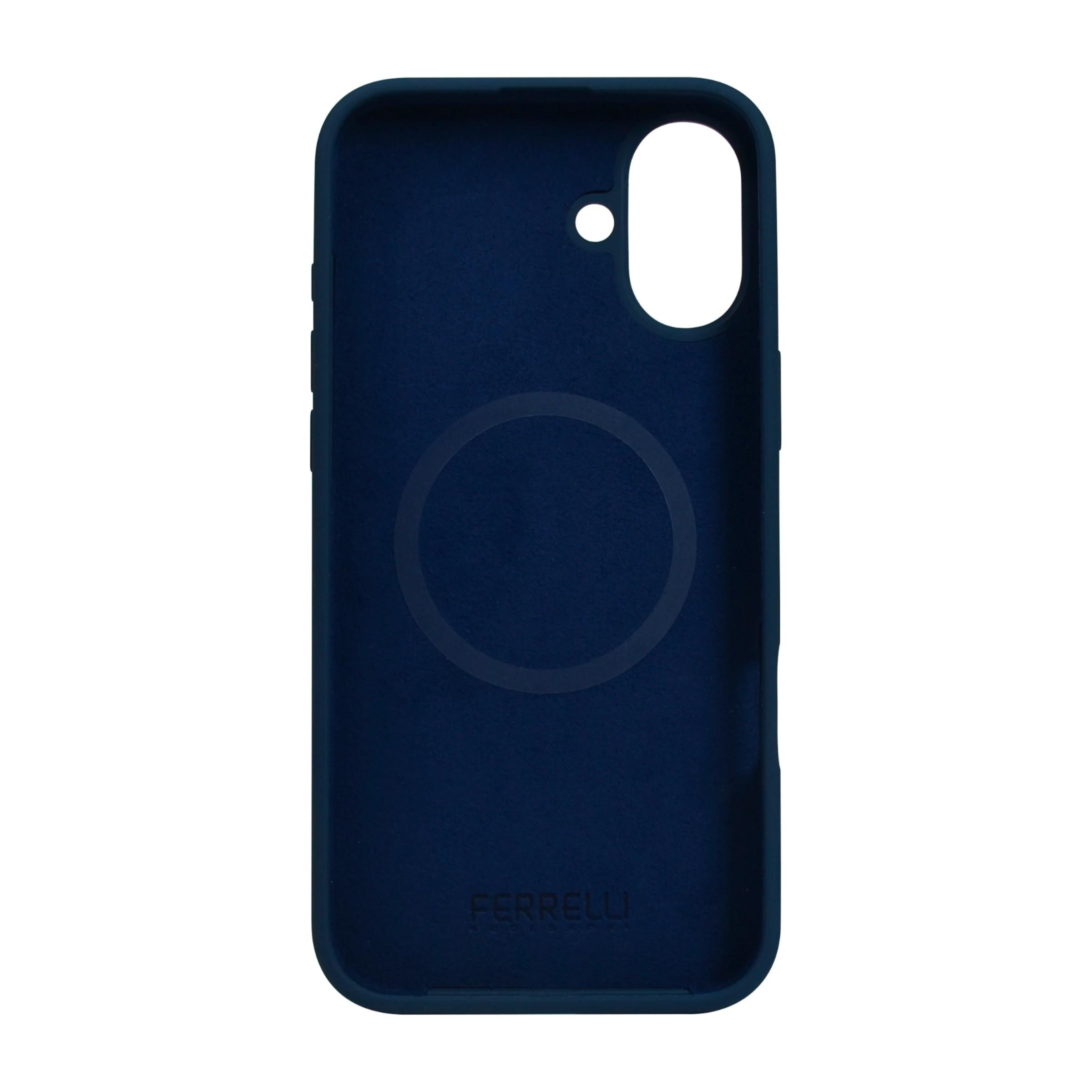 Ferrelli iPhone 16 Pro magnetisk Liquid silikone-cover, blå billede 2