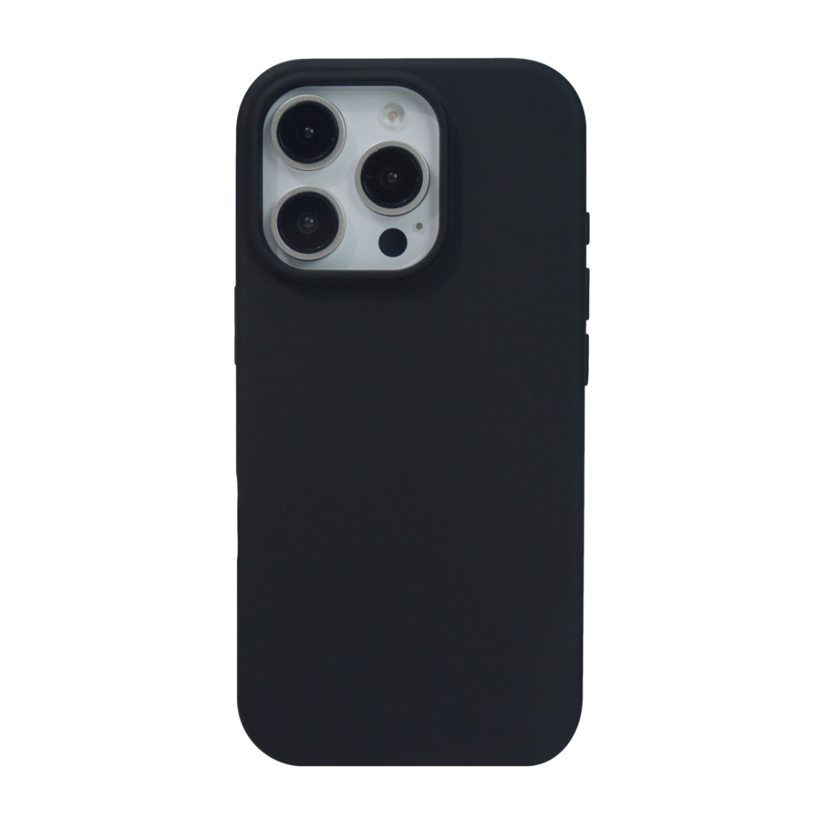 Ferrelli iPhone 16 Pro magnetisk Liquid silikone-cover, sort billede 1