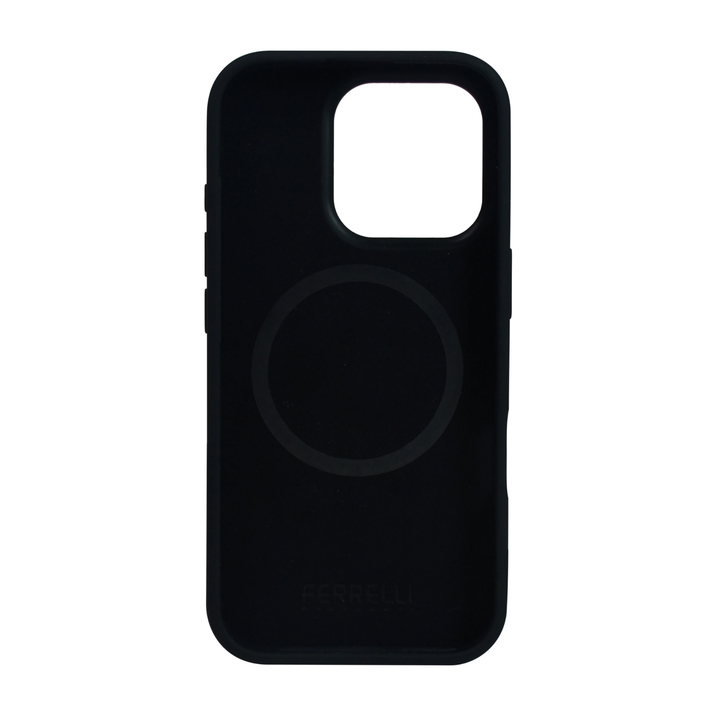 Ferrelli iPhone 16 Pro magnetisk Liquid silikone-cover, sort billede 2