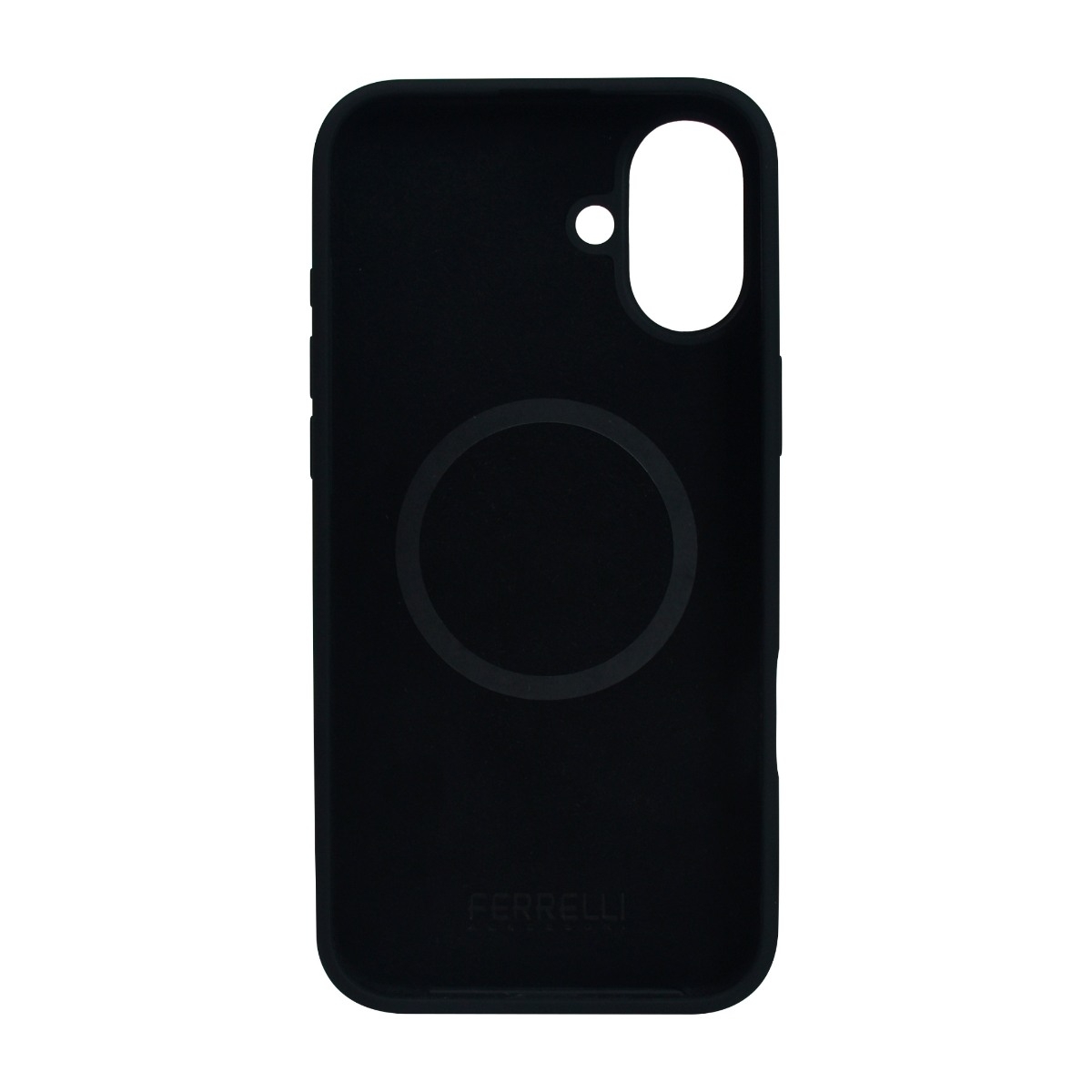 Ferrelli iPhone 16 Plus magnetisk Liquid silikone-cover, sort billede 2