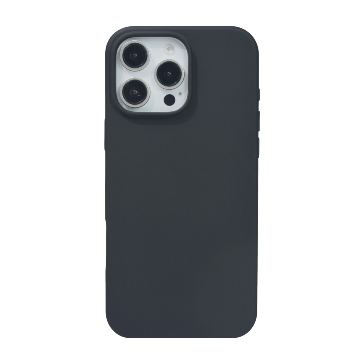 Ferrelli iPhone 16 Pro Max magnetisk Liquid silikone-cover, sort billede 1