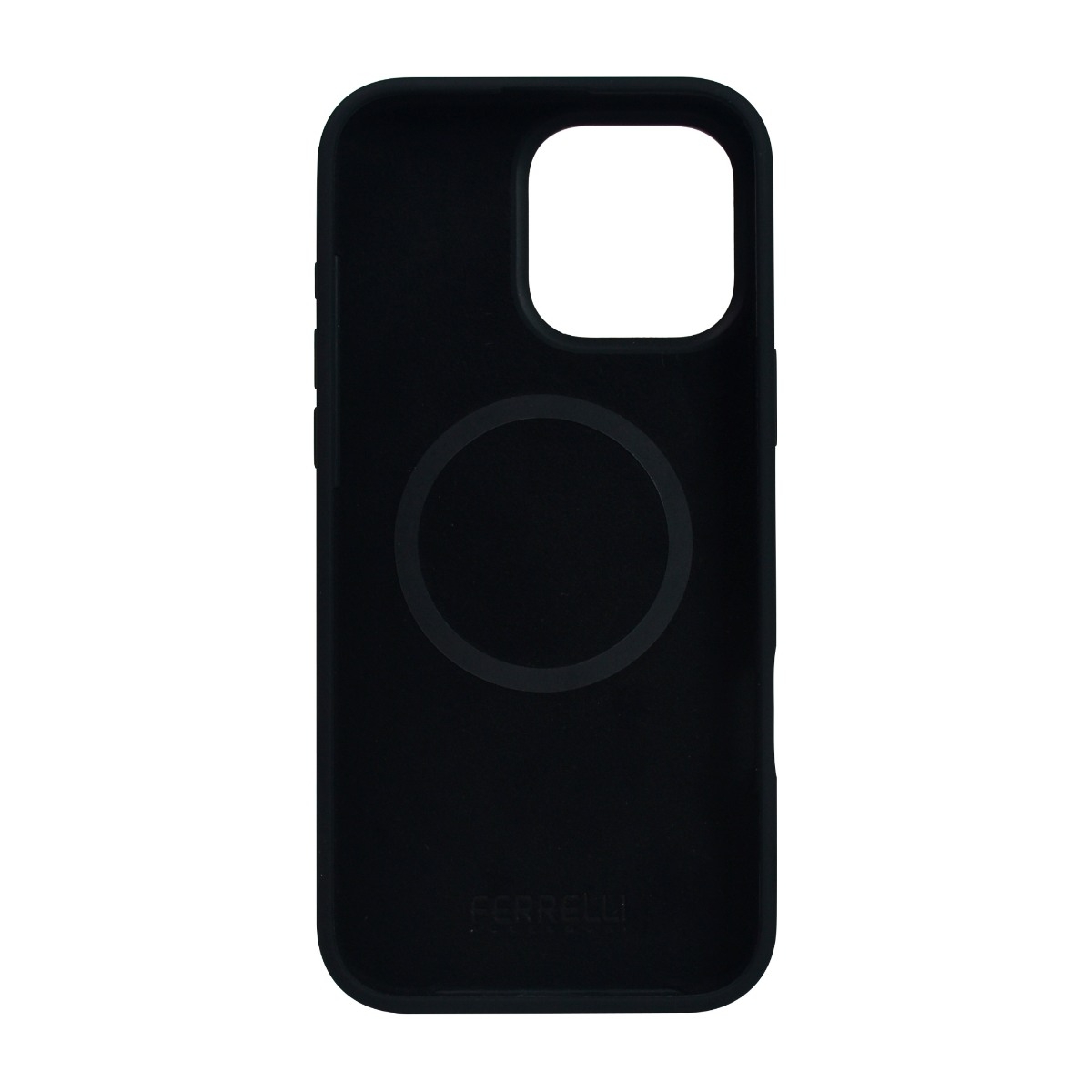 Ferrelli iPhone 16 Pro Max magnetisk Liquid silikone-cover, sort billede 3