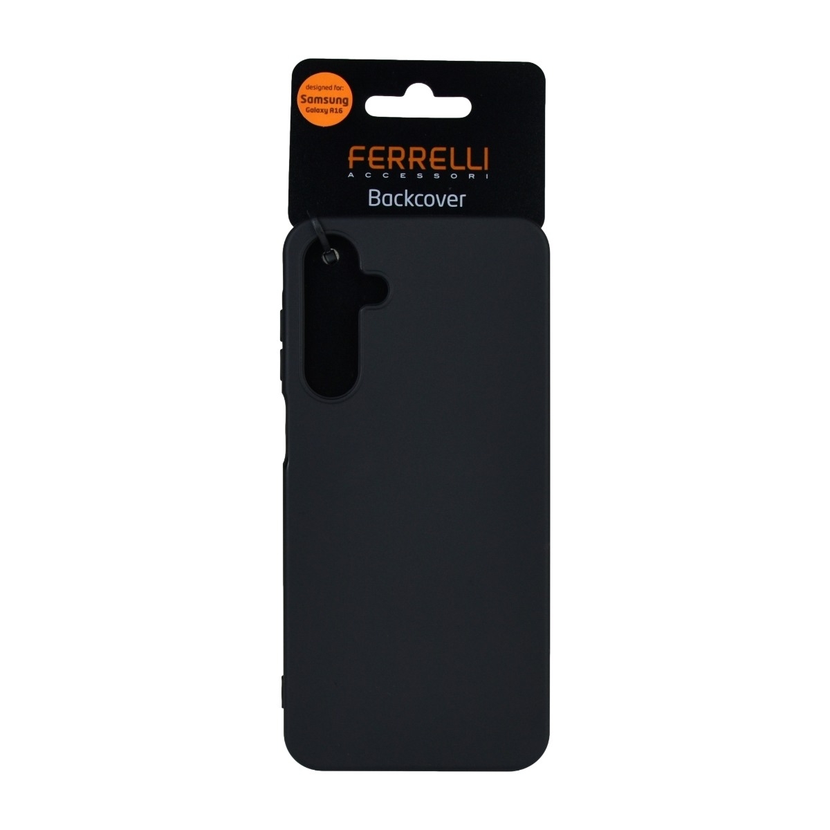Ferrelli Samsung Galaxy A16 silikone-etui, sort billede 3