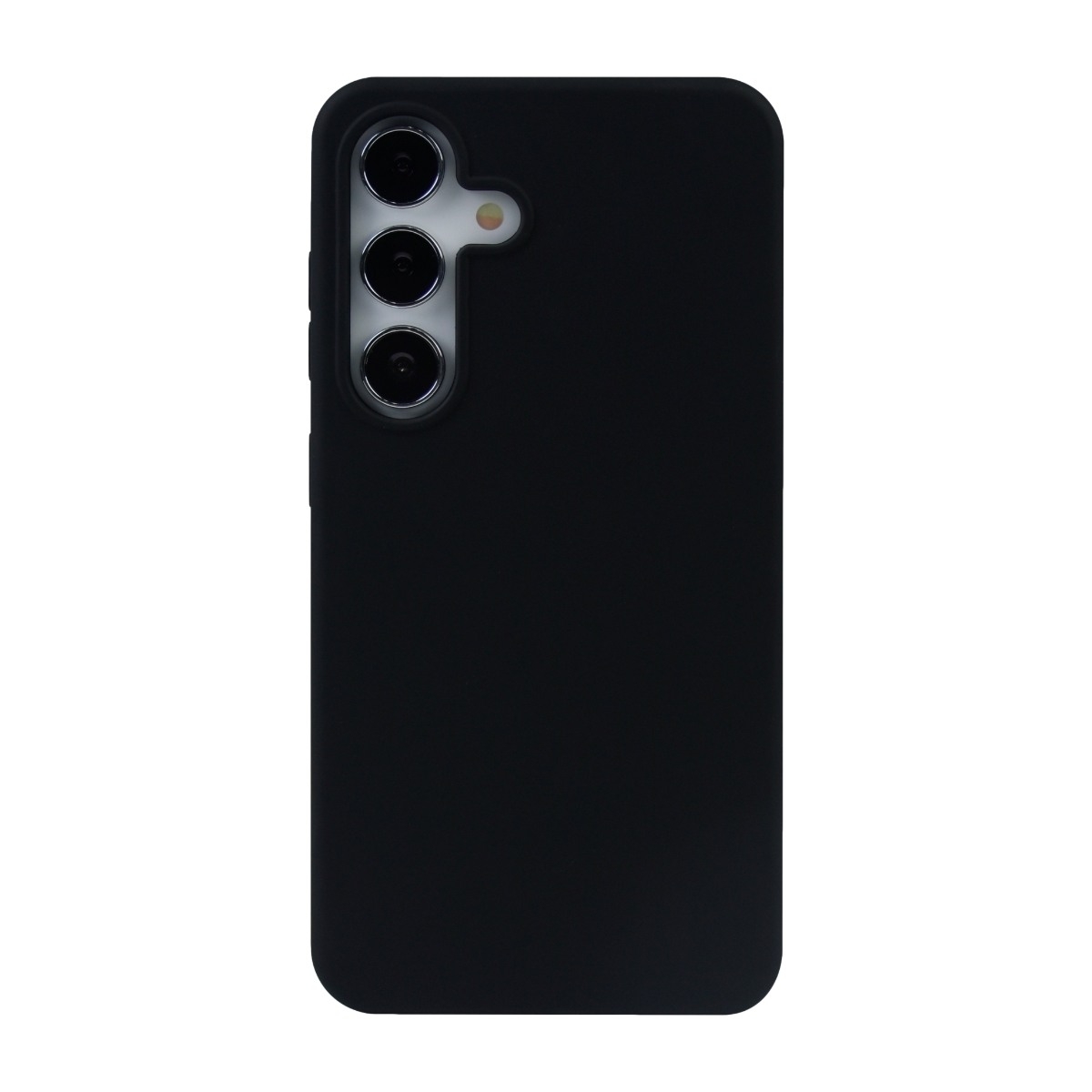 Ferrelli Samsung Galaxy S25 Liquid silikone cover, sort billede 1