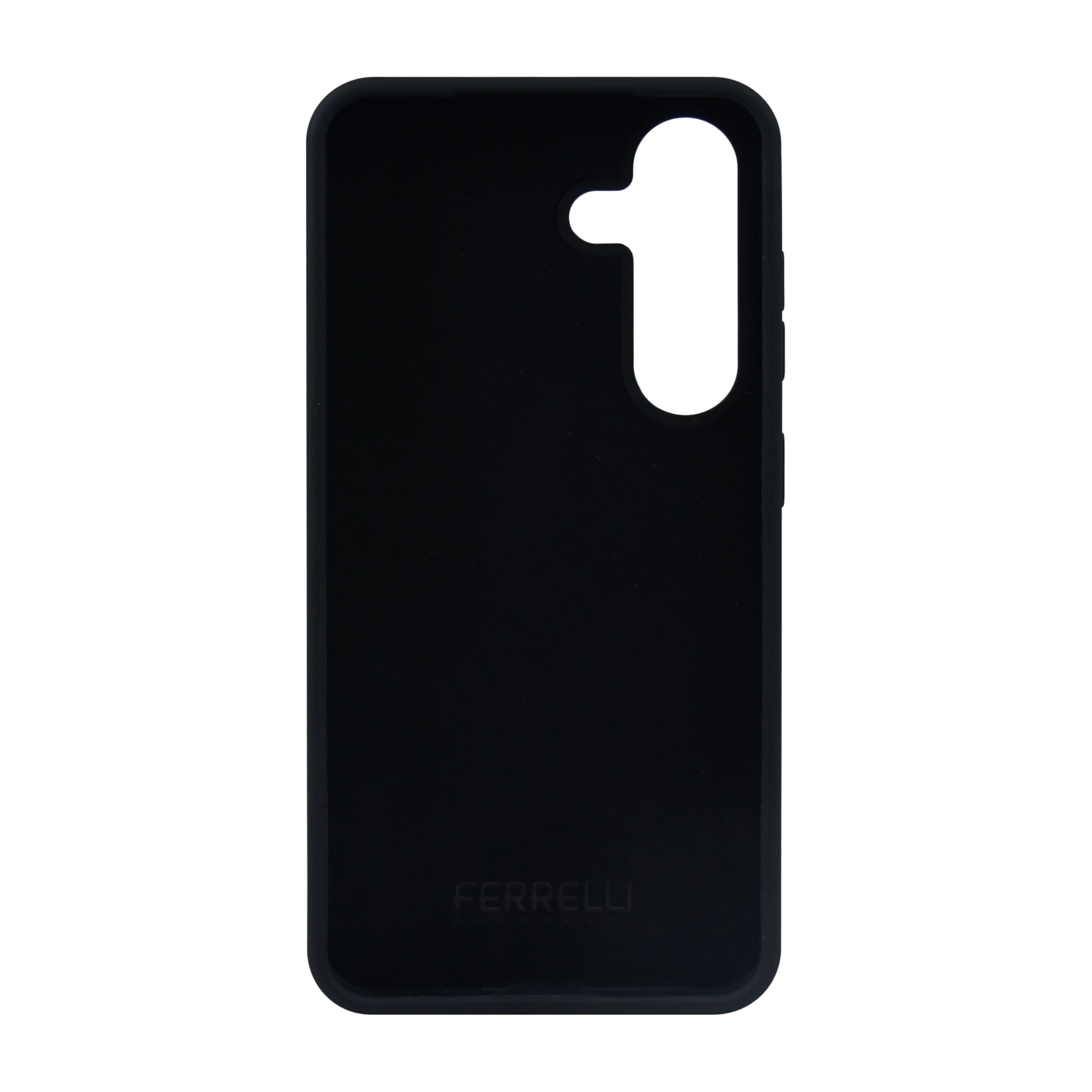 Ferrelli Samsung Galaxy S25 Liquid silikone cover, sort billede 2