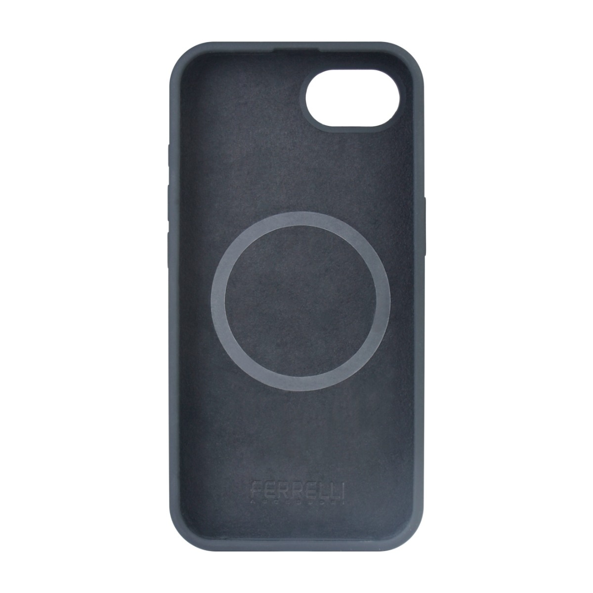 Ferrelli iPhone 17e/16e magnetisk Liquid silikone-cover, sort billede 2