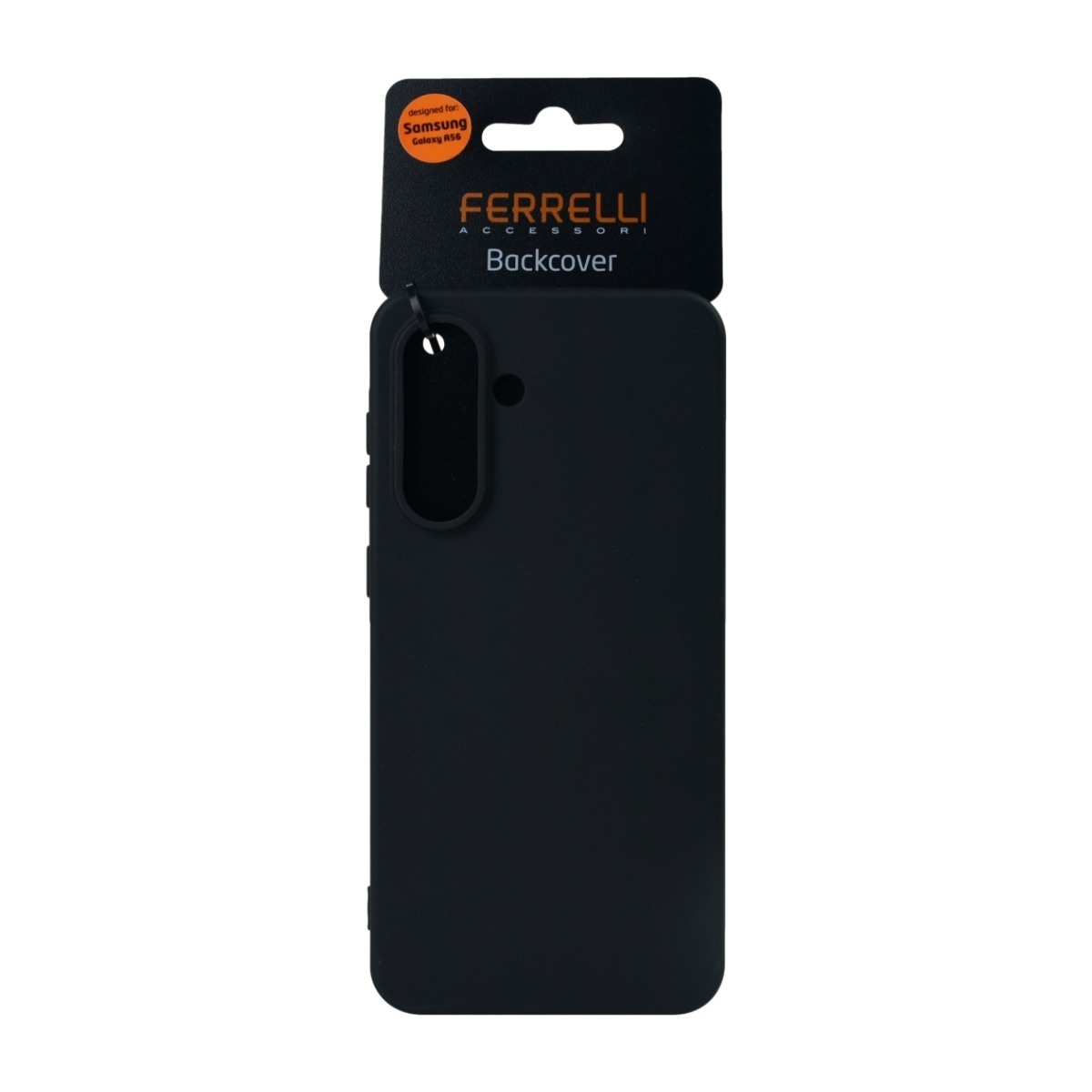 Ferrelli Samsung Galaxy A56 silikon-etui, sort billede 3