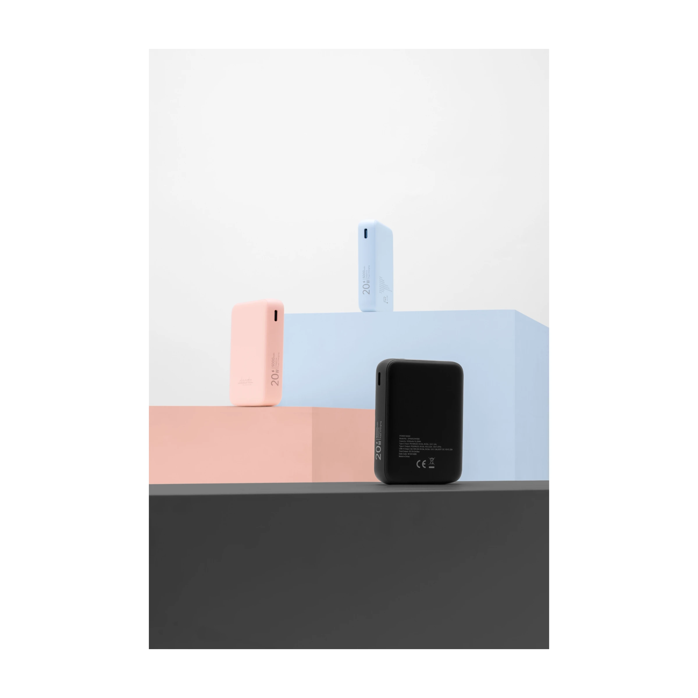 Dacota Platinum AM5 20 W powerbank 5000 mAh, grøn billede 4