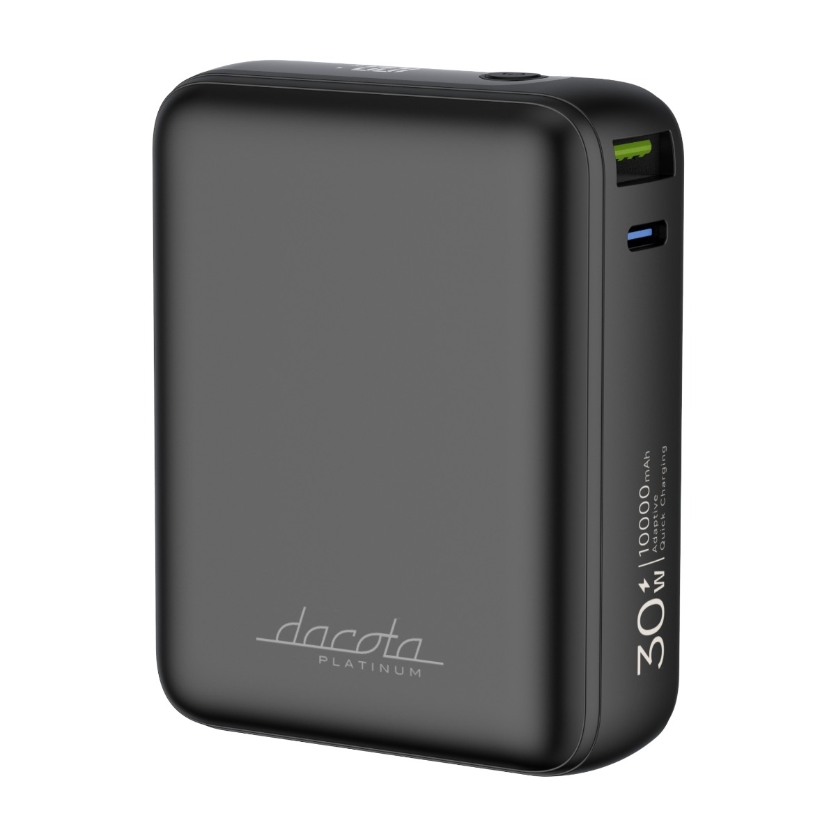 Dacota Platinum AM10 30 W powerbank 10.000 mAh, sort billede 1