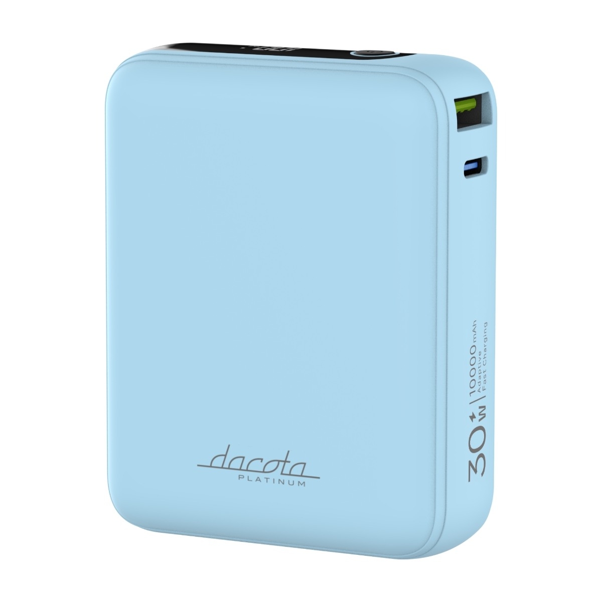 Dacota Platinum AM10 30 W powerbank 10 000 mAh, blå billede 1