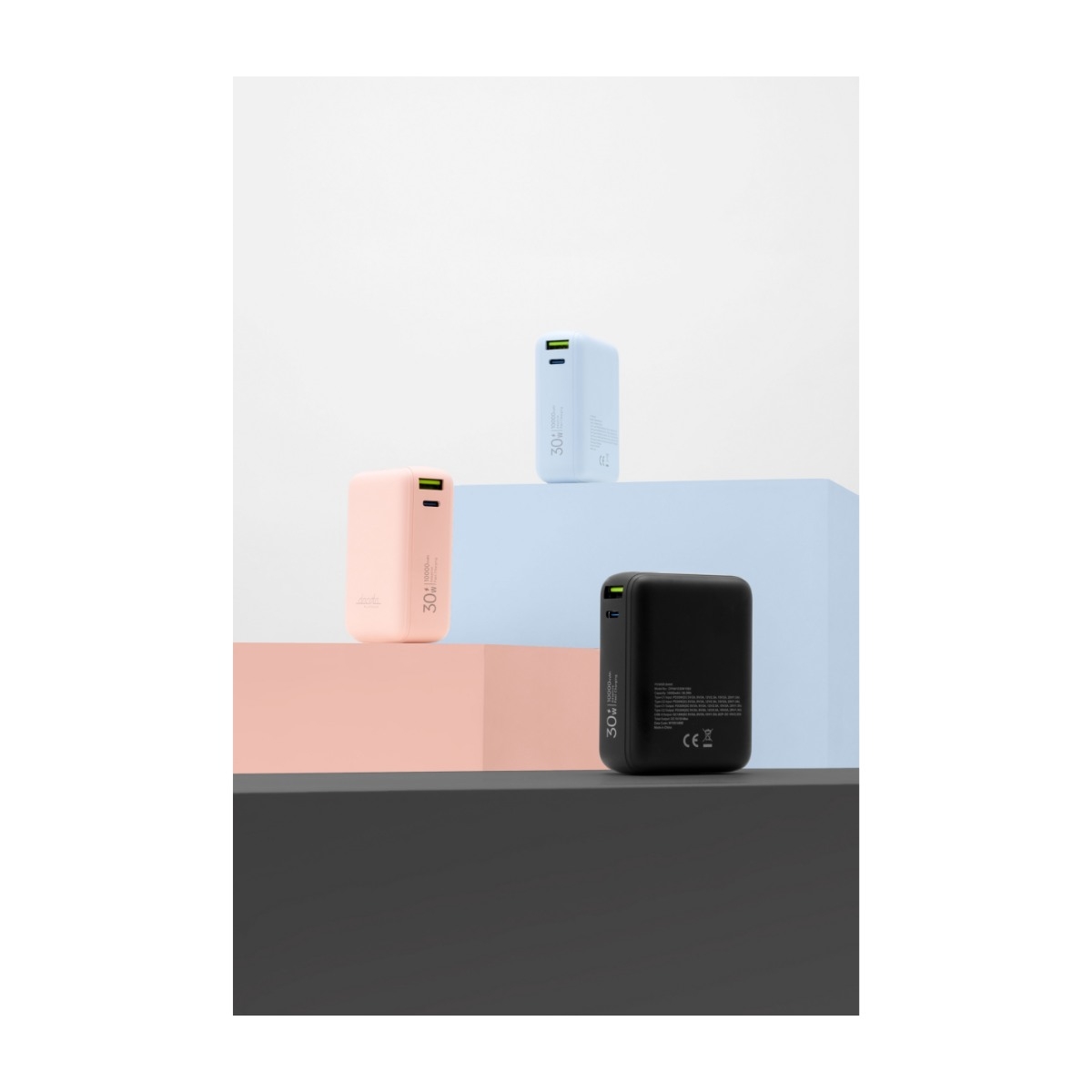 Dacota Platinum AM10 30 W powerbank 10 000 mAh, grøn billede 3