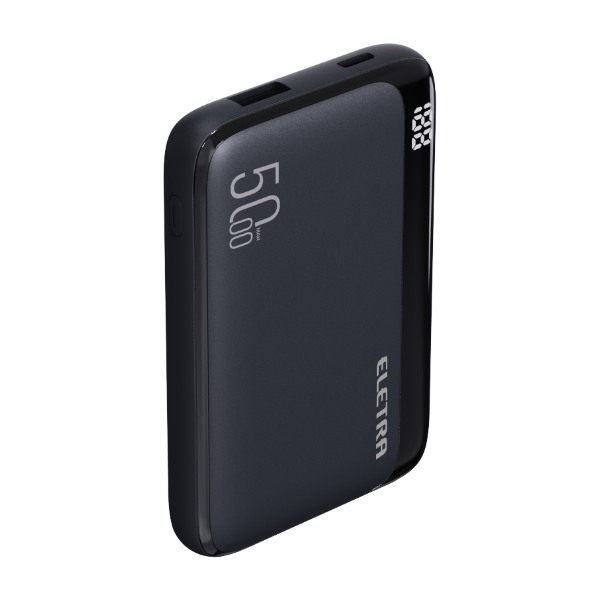Eletra P5 powerbank 5000 mAh, sort billede 1