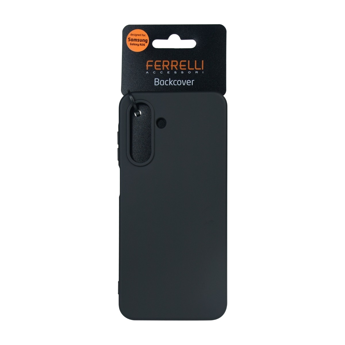 Ferrelli Samsung Galaxy A26 silikon-etui, sort billede 2