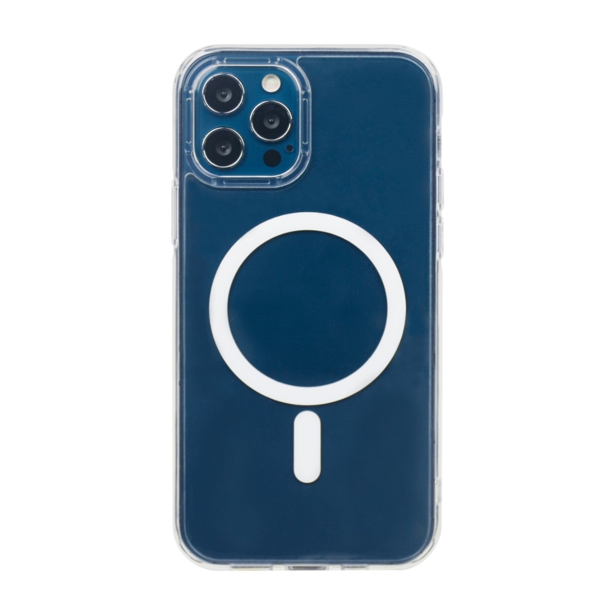 Ferrelli iPhone 12/12 Pro magnetisk, gennemsigtigt cover billede 1