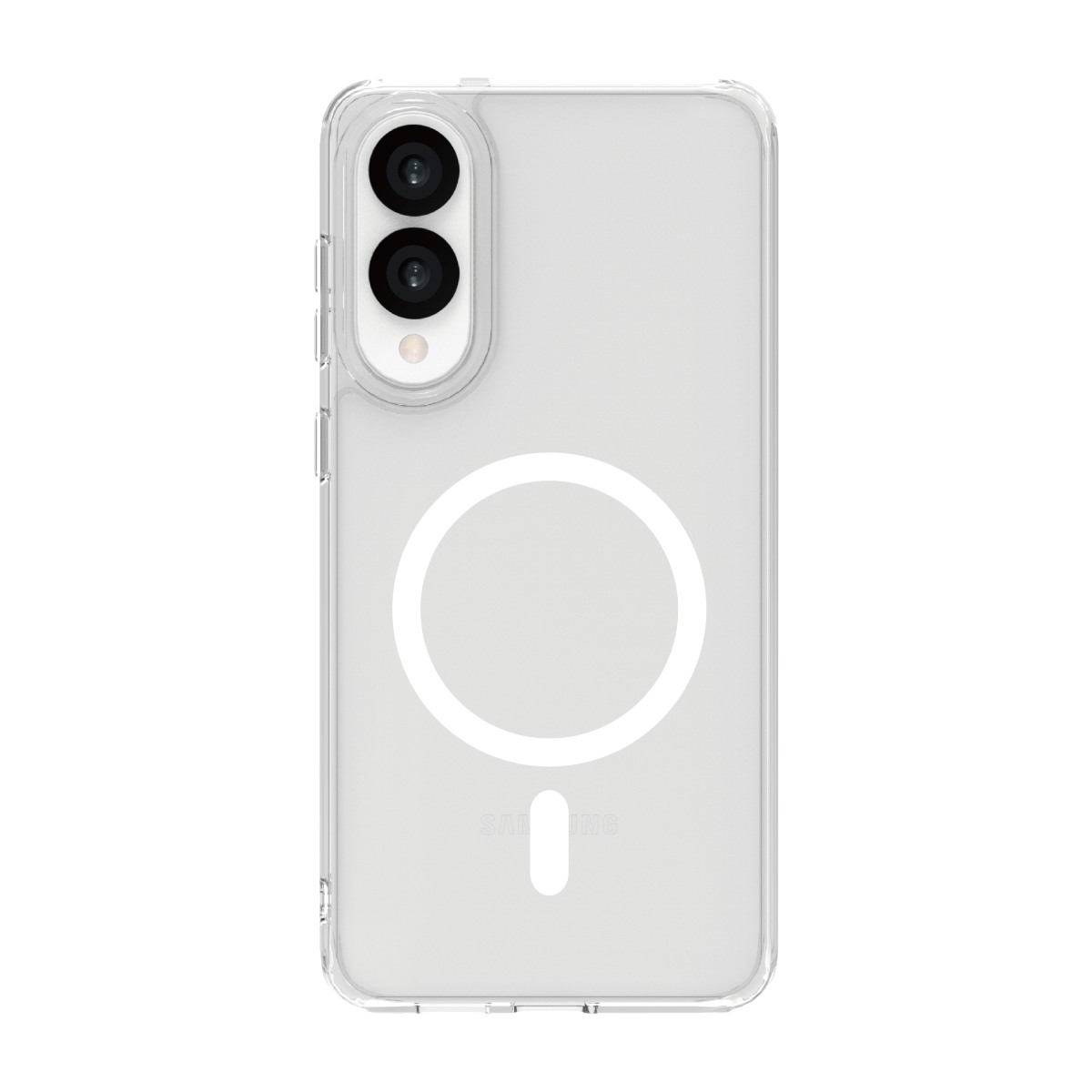 Ferrelli Samsung Galaxy S25 Edge MagSafe kompatibel magnetisk, gennemsigtigt cover billede 1