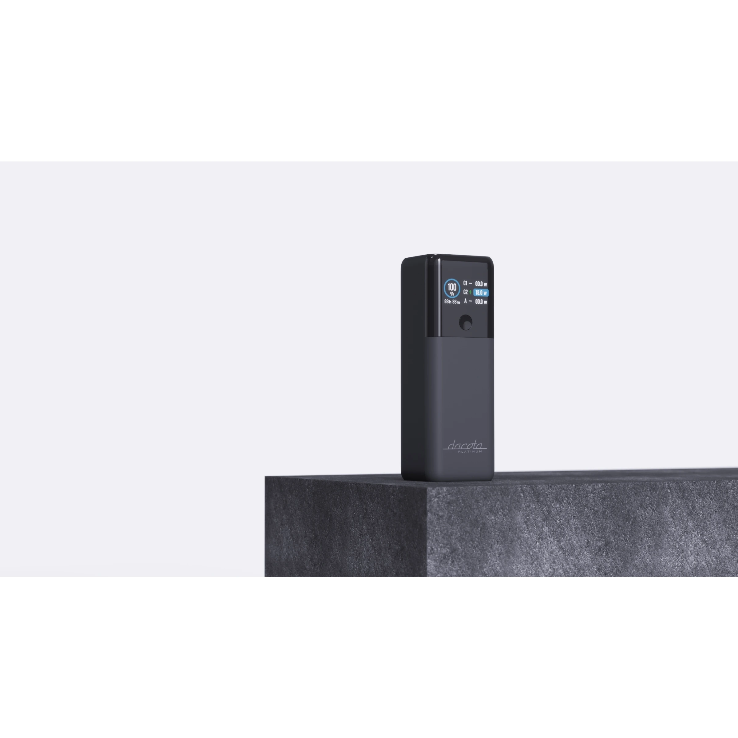 Dacota Platinum 140W Powerbank 27.000 mAh, sort billede 3