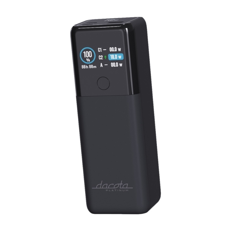 Dacota Platinum 140W Powerbank 27.000 mAh, sort billede 1