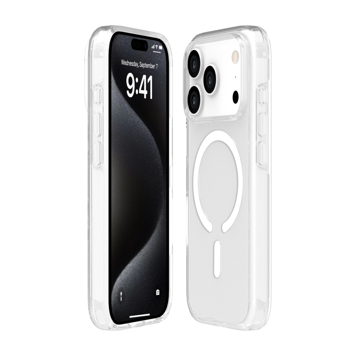 Ferrelli iPhone 17 Pro magnetisk, gennemsigtigt cover billede 3